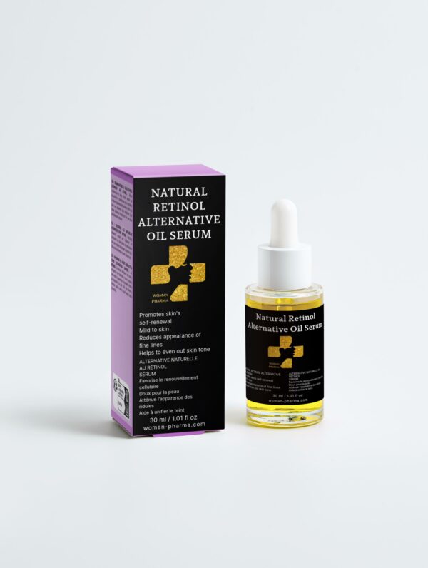 Sérum à l'huile alternative naturelle au rétinol
